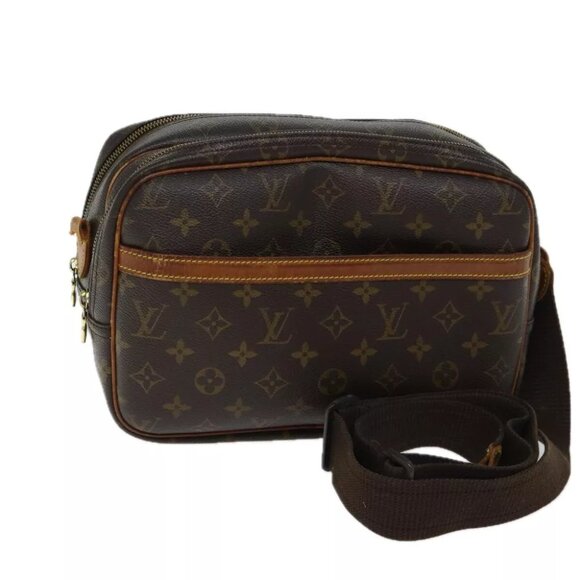 LOUIS VUITTON Monogram Reporter PM Shoulder Bag M45254 LV Auth am6032 - Picture 1 of 16